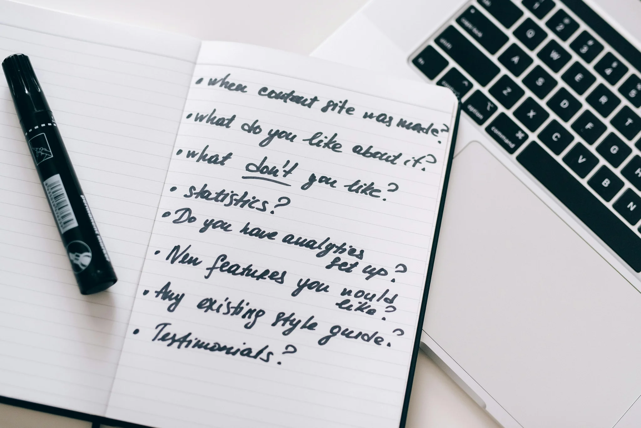 SEO analytics dashboard on screen